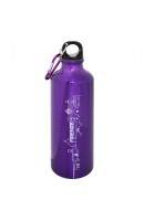 BORRACCIA IN ALLUMINIO VIOLA CON MOSCHETTONE SKYLINE 500ML