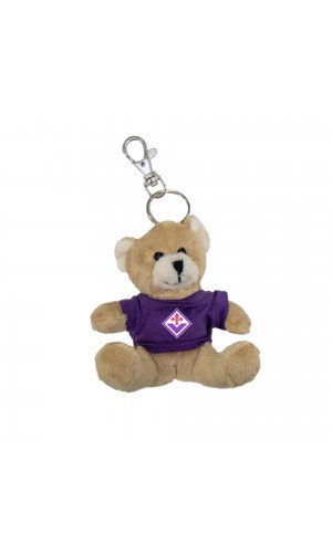 PORTACHIAVI ORSETTO PELUCHE FORZA VIOLA