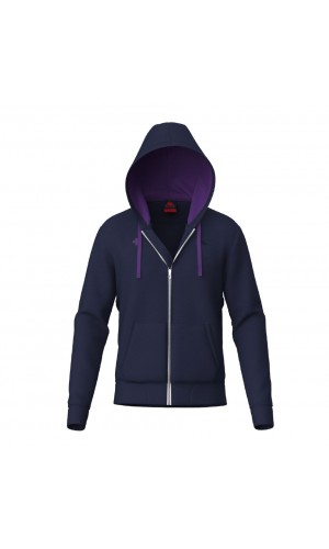 FELPA FULL ZIP UOMO BLU 2024/25