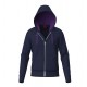 FELPA FULL ZIP UOMO BLU 2024/25